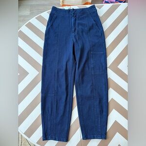 Pilcro Dark Wash Cropped Denim Pant